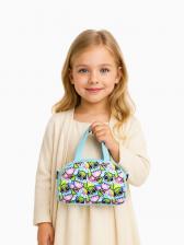 Сумка для девочки «Совушки», на молнии, регулируемый ремень, голубая Сумка для девочки «Совушки», на молнии, регулируемый ремень, голубая