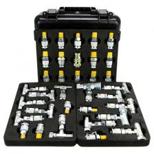 20 соединений 14 тройников Тестер давления экскаватора тройник пилотный распределительный клапан дорожный гидравлический манометр для обслуживания комплект адаптеров 20 соединений 14 тройников Тестер давления экскаватора тройник пилотный распределительный клапан дорожный гидравлический манометр для обслуживания комплект адаптеров