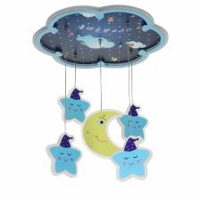 Люстра 2169/6 LED 65 Вт синий 48x48x70 см BayerLux Люстра 2169/6 LED 65 Вт синий 48x48x70 см BayerLux