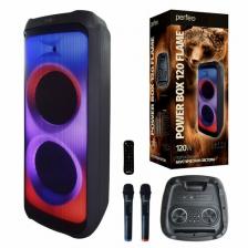 Perfeo ПАС “Power Box 120 Flame” 120BT, 2 б/п микрофона Perfeo ПАС “Power Box 120 Flame” 120BT, 2 б/п микрофона