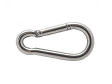 Карабин усиленный 10х100 нержавеющая сталь, 1 шт Карабин усиленный 10х100 нержавеющая сталь, 1 шт