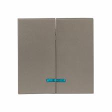 EKF Валенсия лицевая панель выключателя 2-кл. с индикатором 10А кашемир ESV10-L-123-40 1 шт EKF Валенсия лицевая панель выключателя 2-кл. с индикатором 10А кашемир ESV10-L-123-40 1 шт