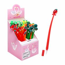 Ручка-прикол Calligrata «Фрукты», синий стержень, гелевая, МИКС Ручка-прикол Calligrata «Фрукты», синий стержень, гелевая, МИКС