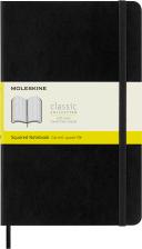 Блокнот Moleskine Classic Soft Expended, 400стр, в клеточку, мягкая обложка, черный qp617exp Блокнот Moleskine Classic Soft Expended, 400стр, в клеточку, мягкая обложка, черный qp617exp