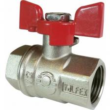 Кран шаровый 1/2" ВВ, никелированный, ручка-бабочка (96/24) VALFEX арт. VF.217. NB1.012 Кран шаровый 1/2" ВВ, никелированный, ручка-бабочка (96/24) VALFEX арт. VF.217. NB1.012