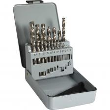 Набор сверл 19 шт, 1-10 мм, HSS 4241, металлический футляр ИНСТУЛС 00001518405 Набор сверл 19 шт, 1-10 мм, HSS 4241, металлический футляр ИНСТУЛС 00001518405