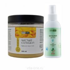 Набор Чистый солидол 500 мл и Бальзам для тела Стоп Псориаз для проблемной кожи 150 мл Набор Чистый солидол 500 мл и Бальзам для тела Стоп Псориаз для проблемной кожи 150 мл