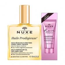 Набор для ухода за волосами NUXE Набор Huile Prodigieuse + Hair Prodigieux Набор для ухода за волосами NUXE Набор Huile Prodigieuse + Hair Prodigieux