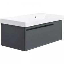 Тумба под раковину La Fenice Elba 90 серая матовая Тумба под раковину La Fenice Elba 90 серая матовая
