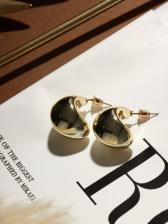 Серьги пластик «Круг» цикл, цвет золото Серьги пластик «Круг» цикл, цвет золото