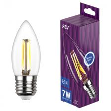 лампа филаментная REV 7Вт E14 4000К 730Лм свеча лампа филаментная REV 7Вт E14 4000К 730Лм свеча