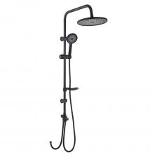 Душевая система RAIN сочетает стиль и удобство в каждой детали. Верхний душ с одним режимом создаст ощущение расслабляющего тропического дождя, а ручной душ с тремя режимами позволит выбрать оптимальный напор воды в зависимости от индивидуальных предпочтений. Оба душа имеют круглую форму и изготовлены из прочного ABS-пластика, который устойчив к повреждениям и легко очищается. Диаметр верхней лейки составляет 239 мм, что обеспечивает широкое и равномерное распределение воды. Ручной душ имеет удобный шланг длиной 150 см, обеспечивающий свободу движений. Система выполнена в стильном черном цвете, который добавит современности интерьеру ванной комнаты. В комплект также входит держатель, что позволяет легко установить систему в нужном месте. Тип соединения 1/2'' – 1/2'' делает эту систему совместимой с большинством сантехнических установок. Душевая система RAIN сочетает стиль и удобство в каждой детали. Верхний душ с одним режимом создаст ощущение расслабляющего тропического дождя, а ручной душ с тремя режимами позволит выбрать оптимальный напор воды в зависимости от индивидуальных предпочтений. Оба душа имеют круглую форму и изготовлены из прочного ABS-пластика, который устойчив к повреждениям и легко очищается. Диаметр верхней лейки составляет 239 мм, что обеспечивает широкое и равномерное распределение воды. Ручной душ имеет удобный шланг длиной 150 см, обеспечивающий свободу движений. Система выполнена в стильном черном цвете, который добавит современности интерьеру ванной комнаты. В комплект также входит держатель, что позволяет легко установить систему в нужном месте. Тип соединения 1/2'' – 1/2'' делает эту систему совместимой с большинством сантехнических установок.