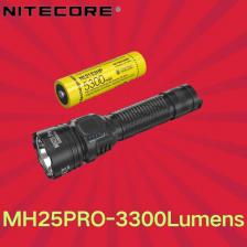 Перезаряжаемый фонарик NITECORE MH25 PRO, 3300 люмен, сверхдлинный диапазон, аккумулятор 5300 мАч Перезаряжаемый фонарик NITECORE MH25 PRO, 3300 люмен, сверхдлинный диапазон, аккумулятор 5300 мАч