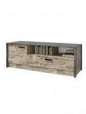 Тумба под ТВ «Амели», 1500x492x520 мм, цвет дуб юкон/бетон тёмный Тумба под ТВ «Амели», 1500x492x520 мм, цвет дуб юкон/бетон тёмный