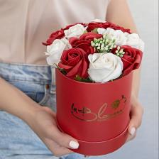 INBLOOM Букет из мыльных цветов (Красный 12*14) INBLOOM Букет из мыльных цветов (Красный 12*14)