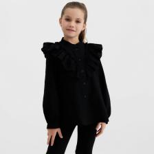 Блузка для девочки MINAKU, чёрная, рост 146 см Блузка для девочки MINAKU, чёрная, рост 146 см