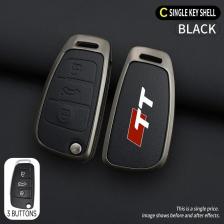 Для Audi TT TTRS 8j 8n 8s mk1 mk2 mk3 S line чехол для автомобильного ключа из цинкового сплава, чехол для пульта дистанционного управления, защитный брелок, аксессуары Для Audi TT TTRS 8j 8n 8s mk1 mk2 mk3 S line чехол для автомобильного ключа из цинкового сплава, чехол для пульта дистанционного управления, защитный брелок, аксессуары