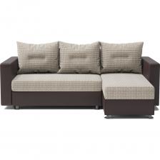 Угловой диван Ария: комфорт и стиль в вашем доме Диван Ария выполнен в современном стиле и сочетает в себе комфорт и функциональность. Диван оснащен вместительным ящиком для белья, что позволяет экономить пространство и поддерживать порядок в гостиной. Каркас дивана выполнен из прочной мебельной древесины, мебельной фанеры, бруса и ЛДСП, что гарантирует долговечность и надежность конструкции. Наполнитель из многослойного ППУ обеспечивает мягкость и комфорт при использовании. Диван Ария оснащен механизмом трансформации "еврокнижка", который позволяет быстро и легко превратить его в просторное спальное место размером 190х140 см. Высота сиденья составляет 43 см, что обеспечивает удобство и комфорт во время отдыха. Угловой диван Ария имеет габариты 225х150х78 см и подходит для размещения в гостиной или другой комнате. Максимальная нагрузка на диван составляет 140 кг, что делает его подходящим для людей разного телосложения. Выбирая угловой диван Ария, вы получаете стильный, комфортный и функциональный предмет мебели, который прослужит вам долгие годы. Угловой диван Ария: комфорт и стиль в вашем доме Диван Ария выполнен в современном стиле и сочетает в себе комфорт и функциональность. Диван оснащен вместительным ящиком для белья, что позволяет экономить пространство и поддерживать порядок в гостиной. Каркас дивана выполнен из прочной мебельной древесины, мебельной фанеры, бруса и ЛДСП, что гарантирует долговечность и надежность конструкции. Наполнитель из многослойного ППУ обеспечивает мягкость и комфорт при использовании. Диван Ария оснащен механизмом трансформации "еврокнижка", который позволяет быстро и легко превратить его в просторное спальное место размером 190х140 см. Высота сиденья составляет 43 см, что обеспечивает удобство и комфорт во время отдыха. Угловой диван Ария имеет габариты 225х150х78 см и подходит для размещения в гостиной или другой комнате. Максимальная нагрузка на диван составляет 140 кг, что делает его подходящим для людей разного телосложения. Выбирая угловой диван Ария, вы получаете стильный, комфортный и функциональный предмет мебели, который прослужит вам долгие годы.