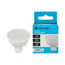 Светодиодная лампа Topfort GU5.3, 220V 6W, 4000K 1886255 является аналогом лампы накаливания в 50 Ватт. Матированное покрытие колбы позволяет рассеивать свет максимально приятно для восприятия глазом человека. Области применения: Магазины, демонстрационные короба и витрины магазинов, интерьеры жилых помещений. Музеи, художественные галереи. Гостиничный бизнес. Светодиодная лампа Topfort GU5.3, 220V 6W, 4000K 1886255 является аналогом лампы накаливания в 50 Ватт. Матированное покрытие колбы позволяет рассеивать свет максимально приятно для восприятия глазом человека. Области применения: Магазины, демонстрационные короба и витрины магазинов, интерьеры жилых помещений. Музеи, художественные галереи. Гостиничный бизнес.