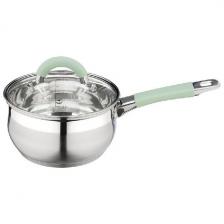 Ковш Mallony MENTOLO, 1,9 л из нержавеющей стали с крышкой, ручки с силиконом (103575) Ковш Mallony MENTOLO, 1,9 л из нержавеющей стали с крышкой, ручки с силиконом (103575)