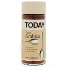 Кофе растворимый Today Pure Arabica сублимированный, стеклянная банка, 95 г, 2 уп. Кофе растворимый Today Pure Arabica сублимированный, стеклянная банка, 95 г, 2 уп.