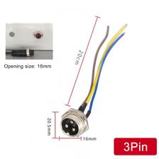 Авиационная вилка GX16 с кабелем Водонепроницаемая IP68 2 3 4 5 6 7 8 9-контактная розетка 16 мм Открытый соединительный кабель Удлинитель gx16 Авиационная вилка GX16 с кабелем Водонепроницаемая IP68 2 3 4 5 6 7 8 9-контактная розетка 16 мм Открытый соединительный кабель Удлинитель gx16