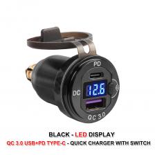 QC3.0 R1250GS Dual USB зарядное устройство 12 В F750GS адаптер питания Hella DIN S1000XR розетка для BMW R1200RT F900R G650XGS R1200GS ADV F800R QC3.0 R1250GS Dual USB зарядное устройство 12 В F750GS адаптер питания Hella DIN S1000XR розетка для BMW R1200RT F900R G650XGS R1200GS ADV F800R