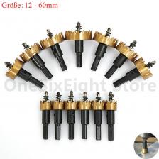 Кольцевая пила HSS 12–28 мм Титановые сверла Твердосплавное сверло для отверстий Нержавеющая сталь Металл Кольцевая пила HSS 12–28 мм Титановые сверла Твердосплавное сверло для отверстий Нержавеющая сталь Металл