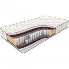 Хорошим недорогим матрасом с ортопедическим эффектом является матрас Classic +15 Hard TFK с покрытием из Хлопкового жаккарда. Наполнение матраса это сочетание материала Poly Refine и слоя ППУ. Poly Refine, позиционируется как материал с высоким уровнем жесткости за счёт своей плотности (1000 гр. на кв.м.), он состоит из плотно спрессованных хлопковых и синтетических волокон, гипоаллергенный, хорошо дышащий, достаточно эластичный и долговечный. Над ним находится слой ППУ – искусственного латекса, делающего матрас более удобным и комфортным. Над пружинным блоком располагается термовойлок, окутывающий блок с независимыми пружинами "TFK", обеспечивающими матрасу хорошие анатомические показатели. Благодаря высококачественному наполнению, этот матрас прекрасно подходит для детей и подростков. Верхний слой такого матраса – износостойкий и долговечный чехол из хлопкового жаккарда. Хорошим недорогим матрасом с ортопедическим эффектом является матрас Classic +15 Hard TFK с покрытием из Хлопкового жаккарда. Наполнение матраса это сочетание материала Poly Refine и слоя ППУ. Poly Refine, позиционируется как материал с высоким уровнем жесткости за счёт своей плотности (1000 гр. на кв.м.), он состоит из плотно спрессованных хлопковых и синтетических волокон, гипоаллергенный, хорошо дышащий, достаточно эластичный и долговечный. Над ним находится слой ППУ – искусственного латекса, делающего матрас более удобным и комфортным. Над пружинным блоком располагается термовойлок, окутывающий блок с независимыми пружинами "TFK", обеспечивающими матрасу хорошие анатомические показатели. Благодаря высококачественному наполнению, этот матрас прекрасно подходит для детей и подростков. Верхний слой такого матраса – износостойкий и долговечный чехол из хлопкового жаккарда.