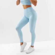 Легинсы спортивные женские MINAKU, голубые, размер 46 Легинсы спортивные женские MINAKU, голубые, размер 46