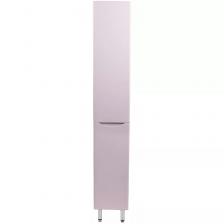 Шкаф пенал для ванной Style Line Бергамо Люкс Plus 30 L с бельевой корзиной, антискрейтч белый Шкаф пенал для ванной Style Line Бергамо Люкс Plus 30 L с бельевой корзиной, антискрейтч белый