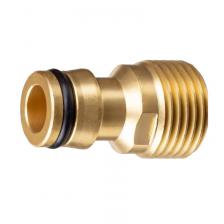 Штуцер Штуцерный адаптер Grinda BE-12 8-426115, 1/2", с внешней резьбой, из латуни, PROLine Штуцер Штуцерный адаптер Grinda BE-12 8-426115, 1/2", с внешней резьбой, из латуни, PROLine