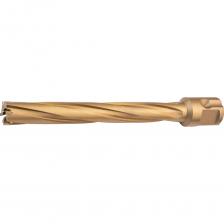 Корончатое сверло LENZ LZTL-015 диаметром 15 мм и рабочей длиной 110 мм предназначено для сверления различных металлов, включая нержавеющую и закаленную сталь, чугун и цветные металлы. Благодаря твердосплавным напайкам обеспечивает высокую скорость сверления, устойчивость к износу и длительный срок службы. Совместимо с магнитными и стационарными сверлильными станками. Универсальный хвостовик Weldon 19 мм (3/4") + Nitto гарантирует надежную фиксацию и совместимость с большинством промышленных станков. Важно: при работе необходимо использовать смазочно-охлаждающую жидкость (СОЖ) для увеличения ресурса сверла и повышения качества обработки. Сверло оптимально подходит для обработки следующих материалов: Углеродистая сталь до 500 N — оптимально Углеродистая сталь до 750 N — оптимально Легированная сталь до 1100 N — оптимально Легированная сталь до 1400 N — оптимально Нержавеющая сталь до 900 N — оптимально Нержавеющая сталь свыше 900 N — оптимально Алюминий — оптимально Медь, олово, латунь, никель — хорошо Чугун — оптимально Графит — оптимально Никелевый сплав — оптимально Рельсы — возможно Подходит штифт выталкиватель: диаметр 6,34 мм, длина 160 мм. Внимание! Изображение товара может отличаться от реального. Актуальные параметры приведены в технических характеристиках. Корончатое сверло LENZ LZTL-015 диаметром 15 мм и рабочей длиной 110 мм предназначено для сверления различных металлов, включая нержавеющую и закаленную сталь, чугун и цветные металлы. Благодаря твердосплавным напайкам обеспечивает высокую скорость сверления, устойчивость к износу и длительный срок службы. Совместимо с магнитными и стационарными сверлильными станками. Универсальный хвостовик Weldon 19 мм (3/4") + Nitto гарантирует надежную фиксацию и совместимость с большинством промышленных станков. Важно: при работе необходимо использовать смазочно-охлаждающую жидкость (СОЖ) для увеличения ресурса сверла и повышения качества обработки. Сверло оптимально подходит для обработки следующих материалов: Углеродистая сталь до 500 N — оптимально Углеродистая сталь до 750 N — оптимально Легированная сталь до 1100 N — оптимально Легированная сталь до 1400 N — оптимально Нержавеющая сталь до 900 N — оптимально Нержавеющая сталь свыше 900 N — оптимально Алюминий — оптимально Медь, олово, латунь, никель — хорошо Чугун — оптимально Графит — оптимально Никелевый сплав — оптимально Рельсы — возможно Подходит штифт выталкиватель: диаметр 6,34 мм, длина 160 мм. Внимание! Изображение товара может отличаться от реального. Актуальные параметры приведены в технических характеристиках.