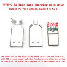 10 комплектов сварочных проводов типа C USB 3.1 2A/3A большой ток USB 2.0 5A Type-c USB C Мужской разъем Pulg Детали для зарядного кабеля своими руками 10 комплектов сварочных проводов типа C USB 3.1 2A/3A большой ток USB 2.0 5A Type-c USB C Мужской разъем Pulg Детали для зарядного кабеля своими руками