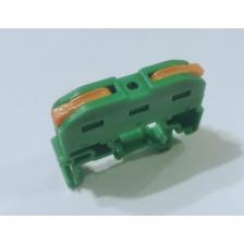 Клемма DEFA на DIN-рейку 1-pin, проходная, 600В, 32А, 0.2-4.0mm2, Green Клемма DEFA на DIN-рейку 1-pin, проходная, 600В, 32А, 0.2-4.0mm2, Green