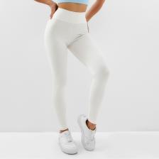 Легинсы спортивные женские MINAKU, белые, размер 44 Легинсы спортивные женские MINAKU, белые, размер 44