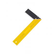 Угольник столярный РемоКолор 15-3-250 металлический, основание и линейка, двухсторонняя разметка в см, 250 мм Угольник столярный РемоКолор 15-3-250 металлический, основание и линейка, двухсторонняя разметка в см, 250 мм