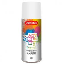 краска аэрозольная MAGIC LINE акриловая 265г белая глянцевая #030, арт.ML030 краска аэрозольная MAGIC LINE акриловая 265г белая глянцевая #030, арт.ML030