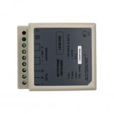 Источник питания стабилизированный для крепления на DIN рейку, предназначен для электропитания оборудования выпрямленным стабилизированным напряжением в диапазоне от 11В до 13,5В (± 5%) с возможностью регулировки с помощью подстроечного резистора, постоянным током не более 3,0А. Источник питания имеет защиту от перегрузки и короткого замыкания на выходе. Материал корпуса - пластик. Источник питания стабилизированный для крепления на DIN рейку, предназначен для электропитания оборудования выпрямленным стабилизированным напряжением в диапазоне от 11В до 13,5В (± 5%) с возможностью регулировки с помощью подстроечного резистора, постоянным током не более 3,0А. Источник питания имеет защиту от перегрузки и короткого замыкания на выходе. Материал корпуса - пластик.