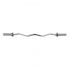 Гриф для штанги W-образный (до 150 кг, замки-пружины) D50 мм Profi-Fit Гриф для штанги W-образный (до 150 кг, замки-пружины) D50 мм Profi-Fit