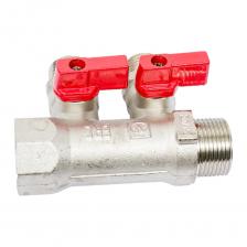 Коллектор с кранами (3/4"; 2 х 1/2") Valtec VTc.580.N.0502 78042 Коллектор с кранами (3/4"; 2 х 1/2") Valtec VTc.580.N.0502 78042
