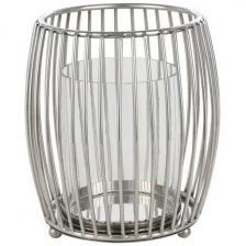 Подсвечник в форме клетки Eglo Rumoi 422007 B225, D205, сталь, стекло, цвет хром Подсвечник в форме клетки Eglo Rumoi 422007 B225, D205, сталь, стекло, цвет хром