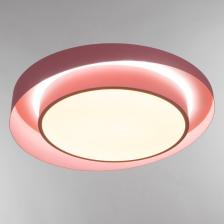 Люстра с ПДУ «Зефир» LED 120 Вт 3000-6000К розовый 50x50x10 см BayerLux Люстра с ПДУ «Зефир» LED 120 Вт 3000-6000К розовый 50x50x10 см BayerLux