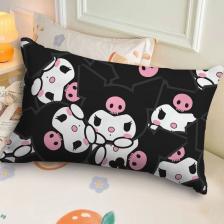 Наволочка Sanrio Kuromi с большими ушами собаками Hello Kitty, чехол для диванной подушки с принтом, украшение для комнаты, дома 30X50 40x60 50x70 см Наволочка Sanrio Kuromi с большими ушами собаками Hello Kitty, чехол для диванной подушки с принтом, украшение для комнаты, дома 30X50 40x60 50x70 см