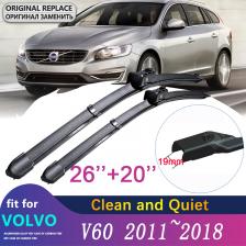 Для VOLVO V60 Rdesign 2011 ~ 2018 щетки стеклоочистителя переднего стекла дворники автомобильные наклейки 2012 2013 2014 2015 2016 2017 Для VOLVO V60 Rdesign 2011 ~ 2018 щетки стеклоочистителя переднего стекла дворники автомобильные наклейки 2012 2013 2014 2015 2016 2017