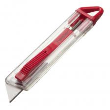 Нож строительный Hesler 19 мм с трапециевидным выдвижным лезвием пластиковый корпус Нож строительный Hesler 19 мм с трапециевидным выдвижным лезвием пластиковый корпус