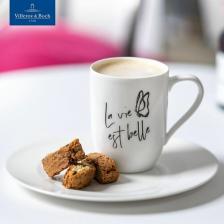 Кружка для чая и кофе 340 мл, La vie est belle/Жизнь прекрасна, Statement, Villeroy & Boch, Премиум-Фарфор Кружка для чая и кофе 340 мл, La vie est belle/Жизнь прекрасна, Statement, Villeroy & Boch, Премиум-Фарфор