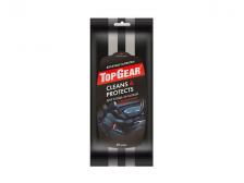 салфетки влажные TOP GEAR для кожаной обивки 25шт салфетки влажные TOP GEAR для кожаной обивки 25шт