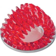 Встраиваемый светильник DLS-P110 GU5.3 CHROME/RED Fametto Peonia Встраиваемый светильник DLS-P110 GU5.3 CHROME/RED Fametto Peonia