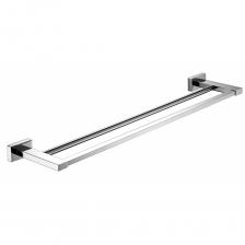 Держатель полотенец Vieir (Виеир) V5018 двойной, хром Держатель полотенец Vieir (Виеир) V5018 двойной, хром